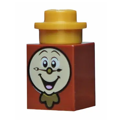 Cogsworth - 1 x 1 Brick with Plate, Round 1 x 1