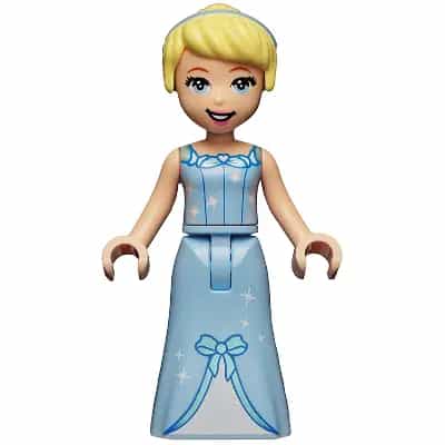 Cinderella - Dress with Sparkles and Bow (Undetermined Hinge)