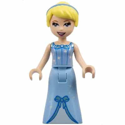 Cinderella - Dress with Sparkles and Bow, Thick Hinge