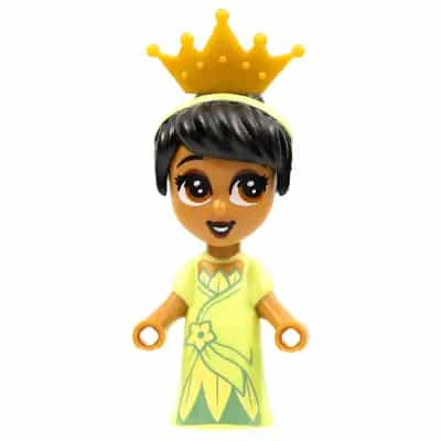 Tiana - Micro Doll, Pearl Gold Tiara