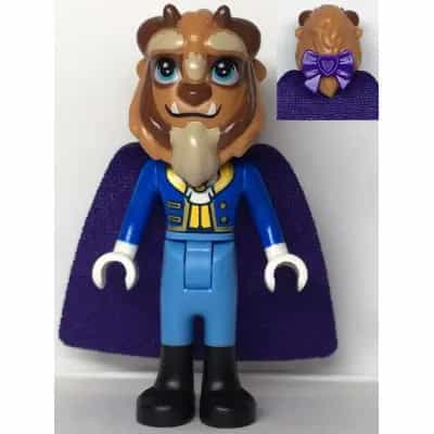 Beast / Prince Adam - Mini Doll, Medium Blue Trousers, Bow