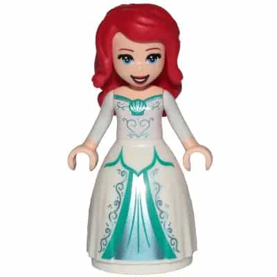 Ariel, Human (Light Nougat) - White Dress