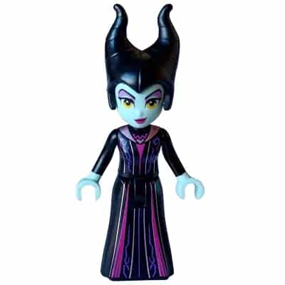 Maleficent - Mini Doll, Medium Lavender Eye Shadow, Magenta Lips