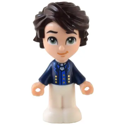 Prince Eric - Micro Doll, Dark Blue Suit Jacket, White Pants
