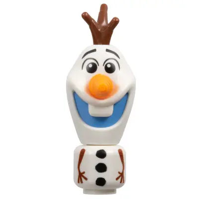 Olaf - Micro Doll, Medium Blue Mouth