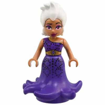 Ursula (Medium Nougat) - Mini Doll, Dark Purple Dress