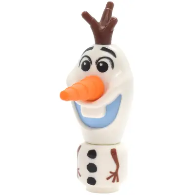 Olaf - Micro Doll, Bright Light Blue Mouth