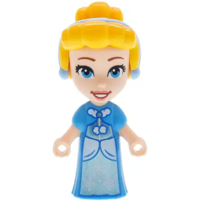 Cinderella - Micro Doll, Dark Azure Dress