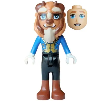 Beast / Prince Adam - Mini Doll, Black Trousers, Reddish Brown Boots