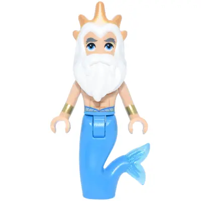 King Triton - Mini Doll, Medium Tan