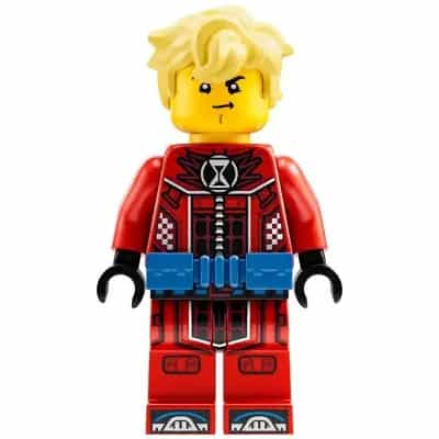Cooper - Red Racing Suit, Blue Utility Belt, Hair