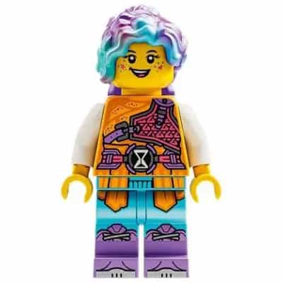 Izzie (Isabel Christina Garcia) - Bright Light Orange Robe