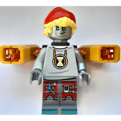 Cooper - Robot with Red Cap and 2 Stud Shooters