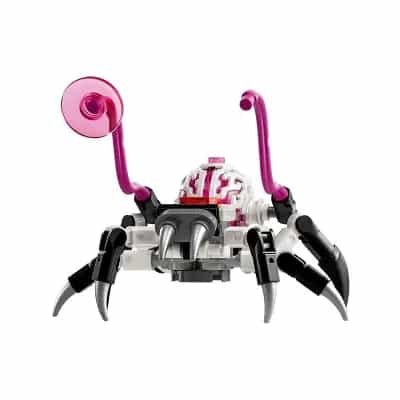 Cyber Brain Spider - 6 Legs, Magenta Appendages
