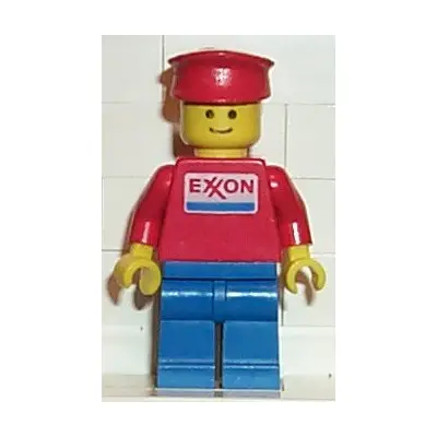 Exxon - Blue Legs, Red Hat