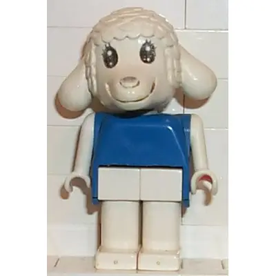 Fabuland Lamb - Lisa Lamb, Blue Top