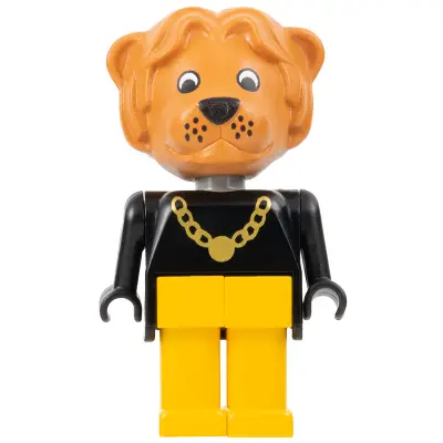 Fabuland Lion - Lionel Lion (Mayor), with Necklace