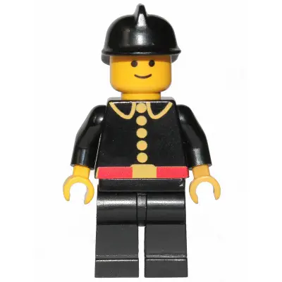 Fire - Classic, Black Fire Helmet