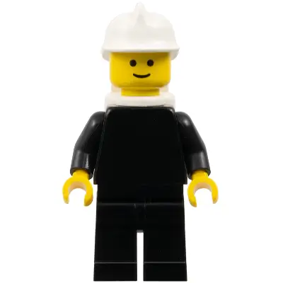 Fire - White Fire Helmet, White Air Tanks