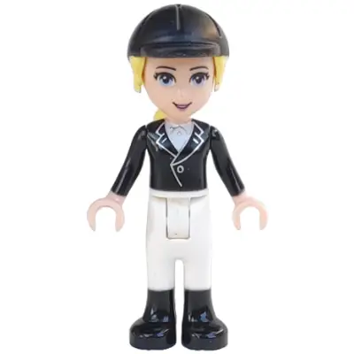 Friends Katharina - Black Riding Jacket, Black Riding Helmet