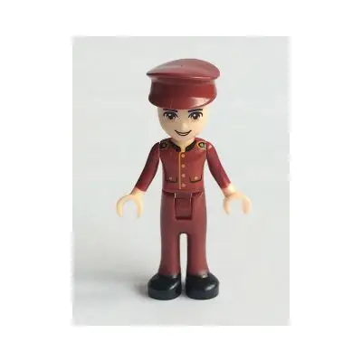 Friends Nate - Dark Red Hotel Boy Uniform