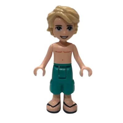 Friends Mason - Dark Turquoise Shorts, Shirtless