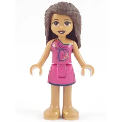 Friends Andrea - Magenta Dress