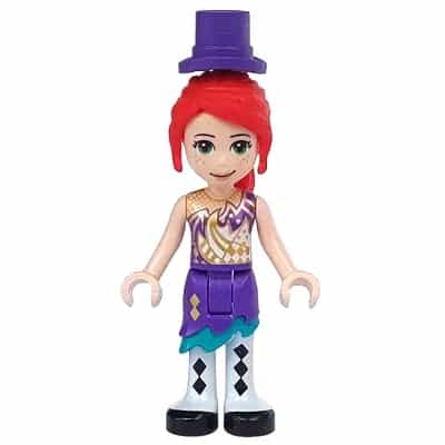 Friends Mia - Dark Purple Skirt and Top Hat