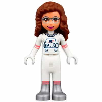 Friends Olivia (Nougat) - White Spacesuit