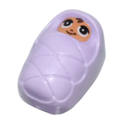 Baby / Infant - with Stud Holder on Back with Smiling Face, Large Eyes and Hair Pattern (Baby Jayson / Eman) (6469473)