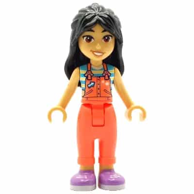 Friends Liann - Coral Overalls