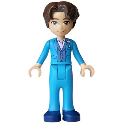 Friends Petch - Dark Azure Wedding Suit