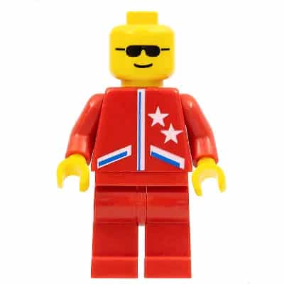 Jacket 2 Stars Red - Red Legs, No Headgear (Red Cruiser)