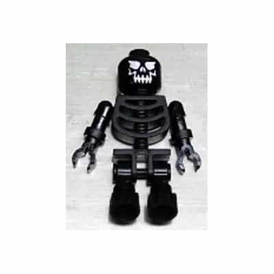 Skeleton, Black - Evil Skull, Floppy Arms