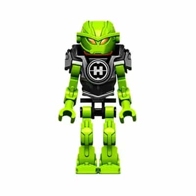Hero Factory Mini - Breez - Pearl Dark Gray Armor