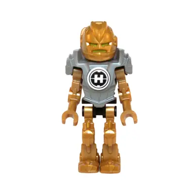 Hero Factory Mini - Rocka - Flat Silver Armor