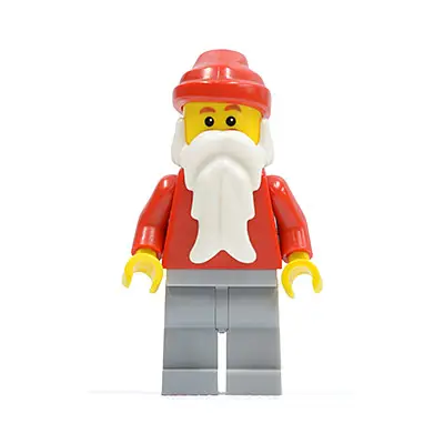 Santa, Light Bluish Gray Legs