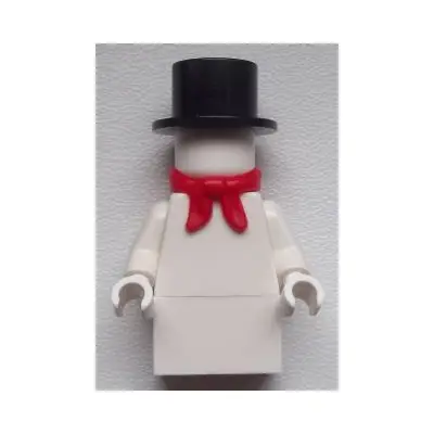 Snowman with 1 x 2 Brick as Legs