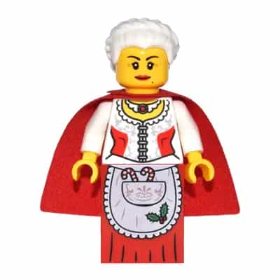 Mrs. Claus - Red Skirt and Cape