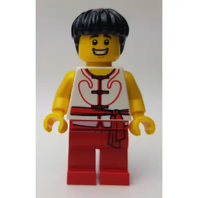 Dragon Boat Race Team Red/White Member 3