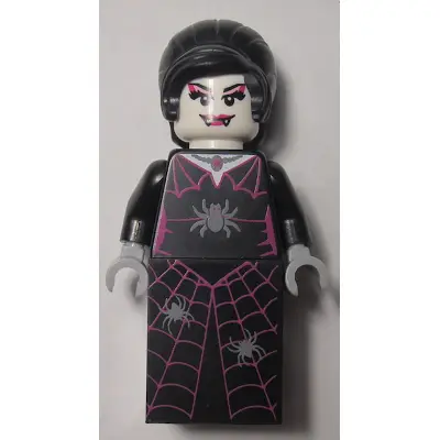 Spider Lady - Magenta Web Dress