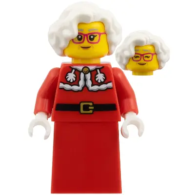 Mrs. Claus - Red Jacket, Plain Skirt