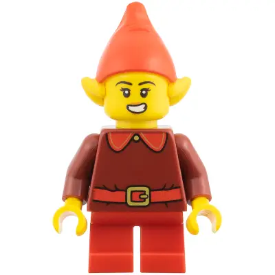 Elf - Female, Red Outfit