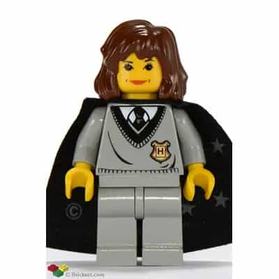 Hermione Granger - Hogwarts Torso, Light Gray Legs, Black Cape with Stars
