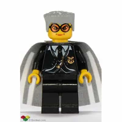 Madam Rolanda Hooch - Black Outfit, Yellow Head, Cape with White Stripes