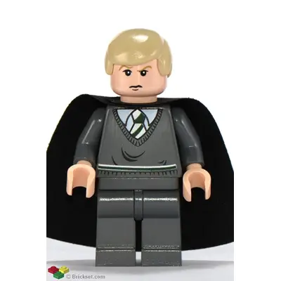 Draco Malfoy - Dark Bluish Gray Sweater, Cape