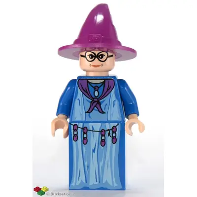 Professor Sybill Trelawney - Light Purple Hat, Blue Robes