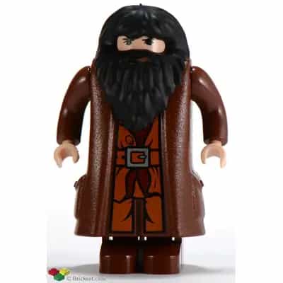 Rubeus Hagrid - Reddish Brown Topcoat (Light Nougat Version with Movable Hands)