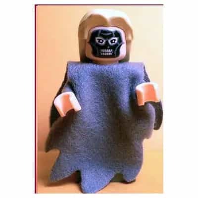 Death Eater (Lucius Malfoy) - Dark Bluish Gray Dementor Style Cape