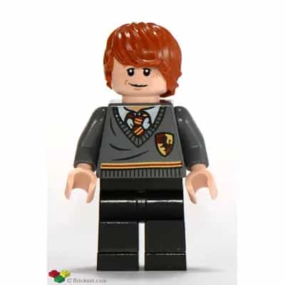 Ron Weasley - Gryffindor Stripe and Shield Torso, Black Legs